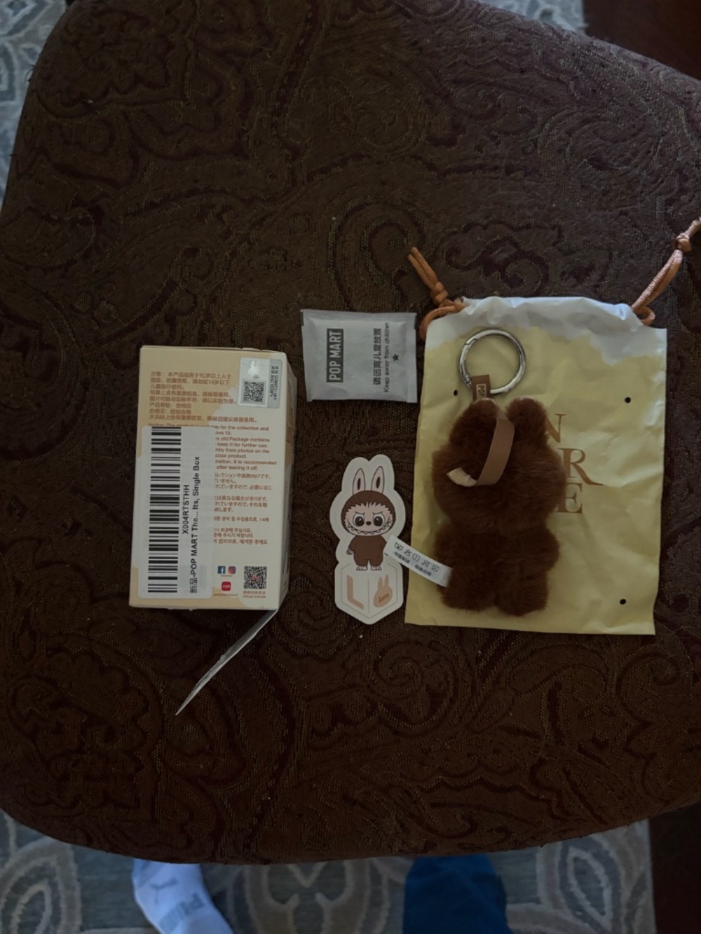 AUTHENTIC, BRAND NEW Labubu Pin For Love Series A-?, Letter "L" - Picture 4 of 6